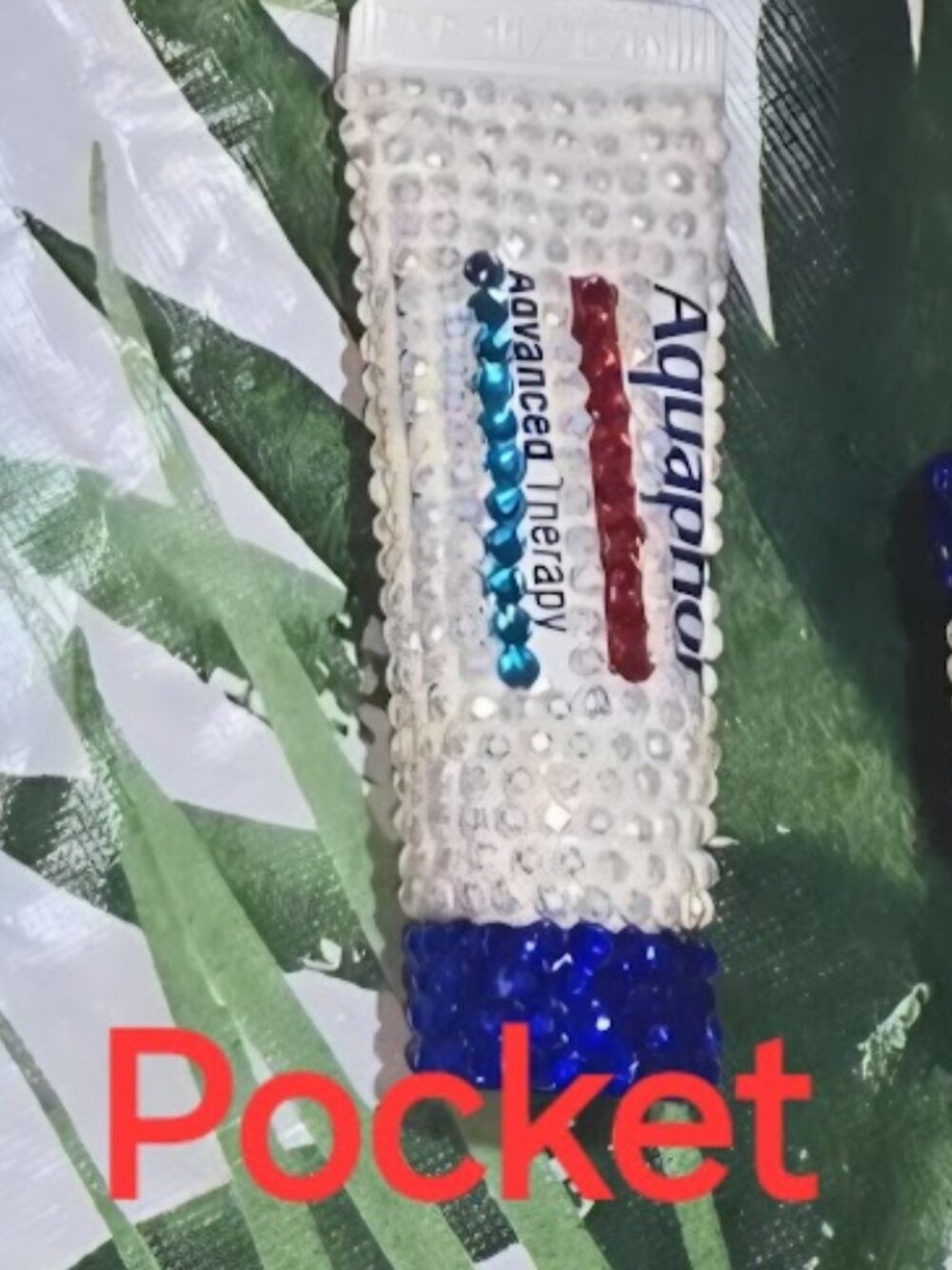 Sparkle, Soothe, and Smooth Aquaphor POCKET SIZE 0.35oz. FULLY CUSTOMI!